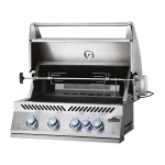 Встраиваемый газовый гриль Napoleon BIG-32 (с вертелом) (вид b)