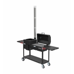 Комплект печь-мангал Grillver, Искандер-400 Комфорт Эйр с чугунной решеткой (вид b)