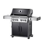 Газовый гриль Napoleon, Rogue 525 SE (черный, с ИК горелкой) (вид b)