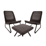 Комплект мебели Keter Rio Patio set коричневый (вид a)