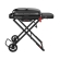Портативный газовый гриль Weber Traveler Stealth Edition, черный (вид a)